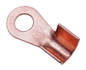 Клема мідна силова D6 мм 40A