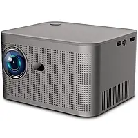 Проектор H96 MAX HY350 , LED, LCD, Full HD, 300 AL,16:9, Android 11.0, HDMI, WiFi, Bluetooth, сірий