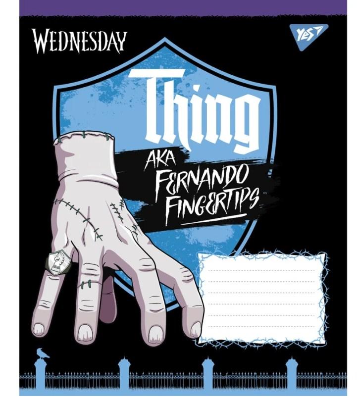 Зошит 18 аркушів лінія YES Wednesday: Школа Загадок 768270, фото 1