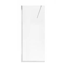 Душова перегородка Qtap Walk-In Standard CRM209.C8 90х200 см, скло Clear 8 мм, покриття CalcLess