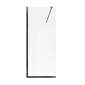 Душова перегородка Qtap Walk-In Standard BLM209.C8 90х200 см, скло Clear 8 мм, покриття CalcLess