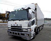 Mitsubishi Fuso Super Great лобове скло, триплекс