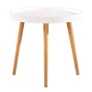 Круглий міні столик "Осака" для зон очікування Журнальний круглий стіл для дому