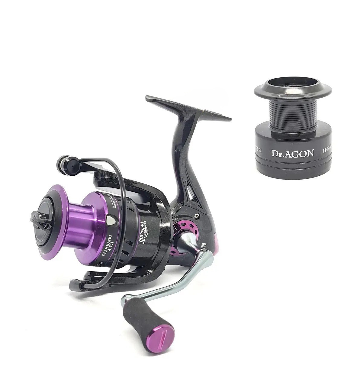 Котушка Dr.Agon GC 6000 (13+1bb; 4.7:1, Котушка для донного лову