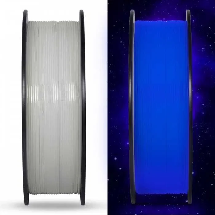 Geeetech Luminous Purple PLA 1.75mm 1kg філамент, що світиться в темряві, фото 1