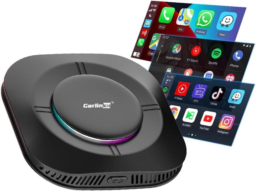 CarlinKit TBox S2 4gb/64gb - YouTube/Netflix (Android 13.0) Адаптер для бездротового підключення смартфона, фото 1