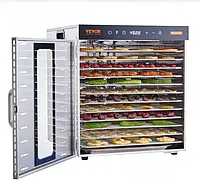 Vevor SS10X 1000 Вт Дегідратор сушарка для фруктів овочів м'яса грибів, фото 2