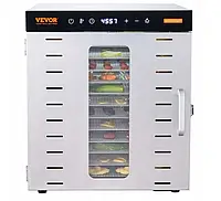 Vevor SS10X 1000 Вт Дегідратор сушарка для фруктів овочів м'яса грибів, фото 3