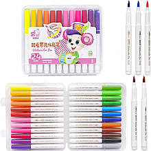 Дитячі фломастери "Water color pen" 228-24(Pink) 24 кольори