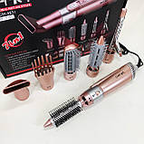 Класичний фен для волосся GEMEI GM-4831, Фен для здоров'я волосся Стайлер YD-80, фото 8