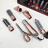 Класичний фен для волосся GEMEI GM-4831, Фен для здоров'я волосся Стайлер YD-80, фото 10