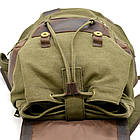 Міський рюкзак мікс із парусини та шкіри RH-0010-4lx від бренда TARWA, фото 8