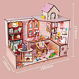 Румбокс Котячий будиночок DIY Miniature Room Kit Cat House SJ-014, фото 2