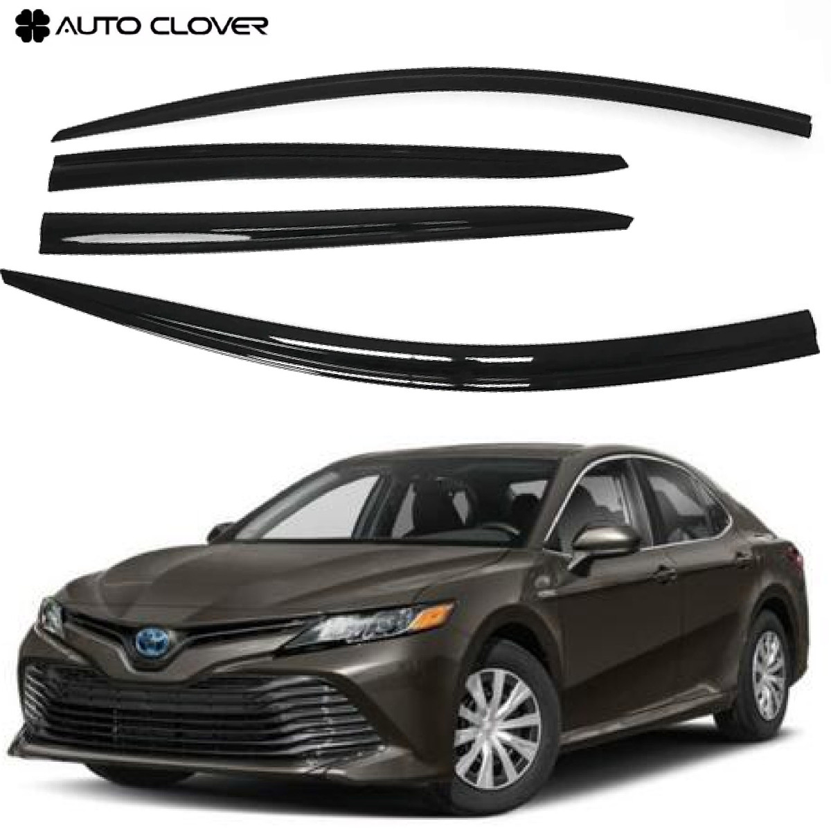 Дефлектори вікон вітровики для Toyota Camry V70 2017- 4 шт (Auto Clover) AC D963, фото 1