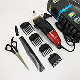 Універсальний триммер для чоловіків, Тример для стрижки бороди акумуляторний Бритва бороди LQ-47, фото 5