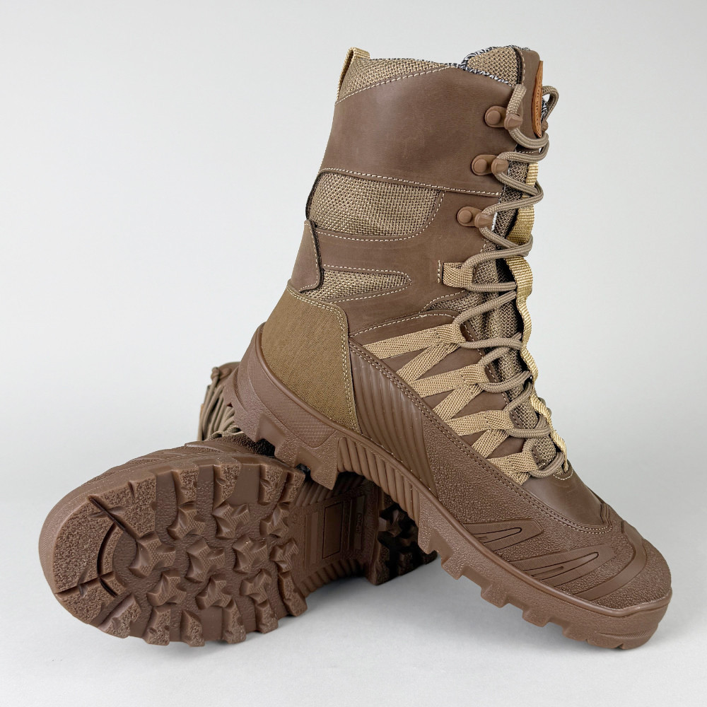 🔥 Берці зимові тактичні "Ultimatum - Grizzly. B-139" (Койот) берці поліції, поліцейські, фото 1