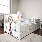 Ліжко унісекс Бохо, дитячі меблі King Queen, фото 3