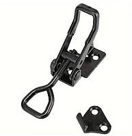 Замок затяжний металевий із регулюванням натягу 1 шт. Чорний арт. 07152