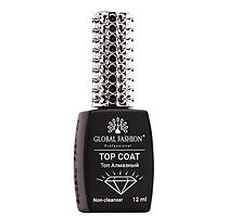 Топ фініш алмазний без липкого шару глогал для гель-лаку 12 мл*