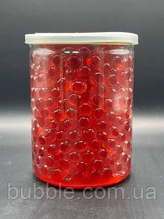 Фруктові кульки Bubble Tea МАЛИНА 300 г, фото 1