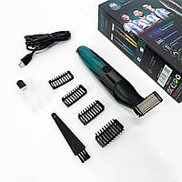 Вологостійка електрична бритва VGR, Чоловіча бритва на батарейках портативна акумуляторна UY-47