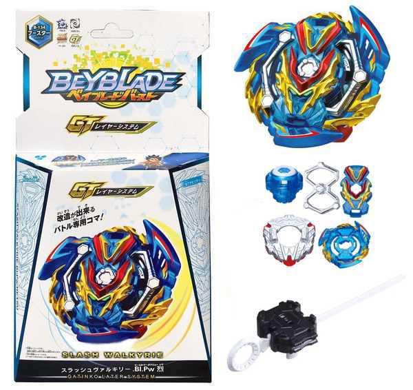 Вовчок Beyblade Slash Valkyrie B134 Бейблейд Слеш Вовтраєк В6 B-134 із запуском, фото 1
