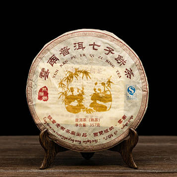 Шу пуер "Бан Джан Лаошу" 357 грам 2009 рік