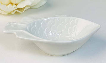 Блюдо для риби "Білий Дім" 12*3,5см,50мл , 360 шт/ящ, 102-1124