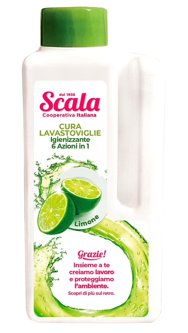 Двофазний очищувач для посудомийної машини Scala Cura Lavastoviglie Bifasico 250 мл, фото 1