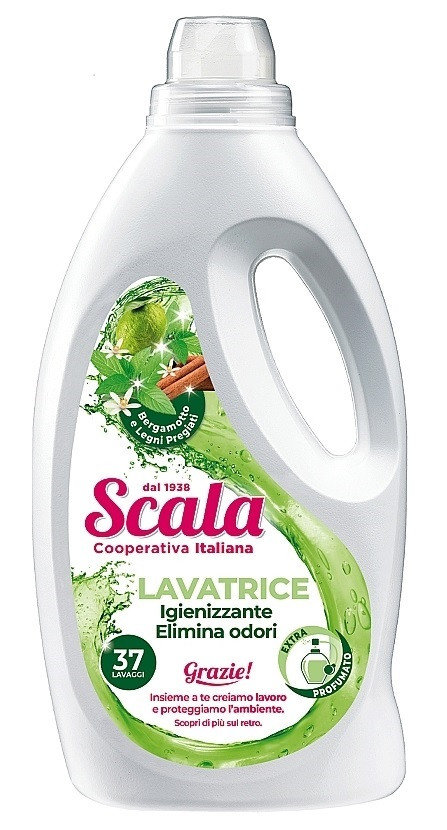 Гель для прання Scala Lavatrice Bergamotto & Legni Pregiati 1.5 л 37 прань, фото 1