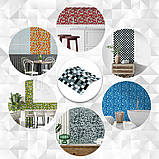 Мозаїка з декоративного скла 298х298х4,5мм Чорно-сіра SW-00002369, фото 6