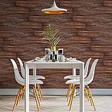 Самоклеюча вінілова плитка 152.4х914.4х1.5мм Каштан, ціна за 1 шт. (СВП-002) Матова SW-00000282, фото 5