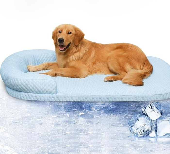 Лежанка для тварин з охолоджуючим ефектом (L), 102×76 см, фото 1