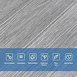 Самоклеюча декоративна 3D панель 700х700х4мм Біле дерево (383) SW-00000652, фото 4