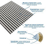 Панель-рейка 680х670х5мм Срібно-чорний SW-00002532, фото 2