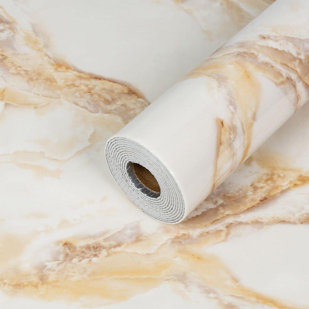 Самоклеюча вініловая плитка в рулоні 600х3000х2мм Глянсова SW-00002977, фото 1