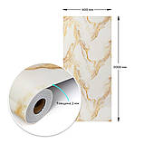 Самоклеюча вініловая плитка в рулоні 600х3000х2мм Глянсова SW-00002977, фото 3