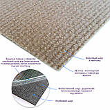 Самоклеюча плитка під ковролін бежева 300х300х4,5мм SW-00001421, фото 2