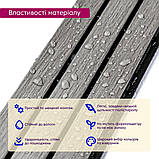 Рейка декоративна PS 2900х120х12мм Світло-сірий дуб SW-00001740, фото 4