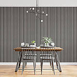 Рейка декоративна PS 2900х120х12мм Світло-сірий дуб SW-00001740, фото 7