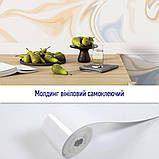 Молдинг вініловий самоклеючий 5000х100х2мм Глянсовий (D) SW-00001792, фото 5