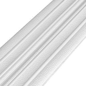 Плінтус РР самоклеючий 2300х140х4мм Білий (D) SW-00001808