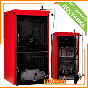 Твердопаливний чавунний котел Аттак (Attack) FD
