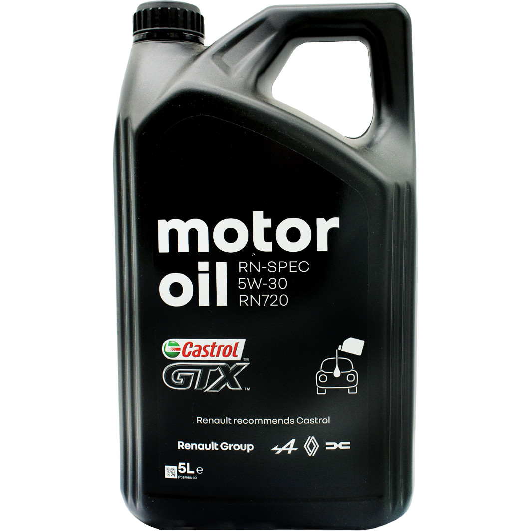 Castrol Renault GTX RN720 5W-30, 5 л (7711943687) моторна олива, фото 1