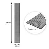 Панель-рейка в рулоні 2900х350х6мм Срібло SW-00002072, фото 3