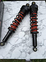 Амортизаторы мото 340мм усиленые (двойная пружина)