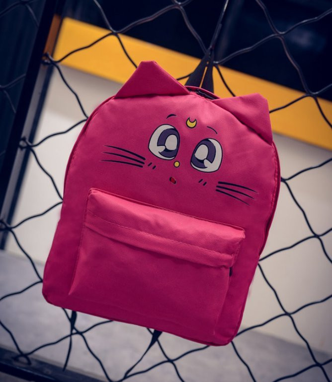 Милий аніме-рюкзак кіт Сейлор Мун