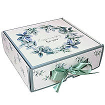 Коробка самозбірна "Special for you" зі стрічкою 20х20х7 см