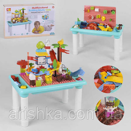 Ігровий столик з конструктором 78 деталей, в коробці, фото 2