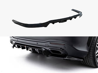 Дифузор Mercedes GLS X167 AMG Line (2023+) тюнінг обважнення спідниця заднього бампера